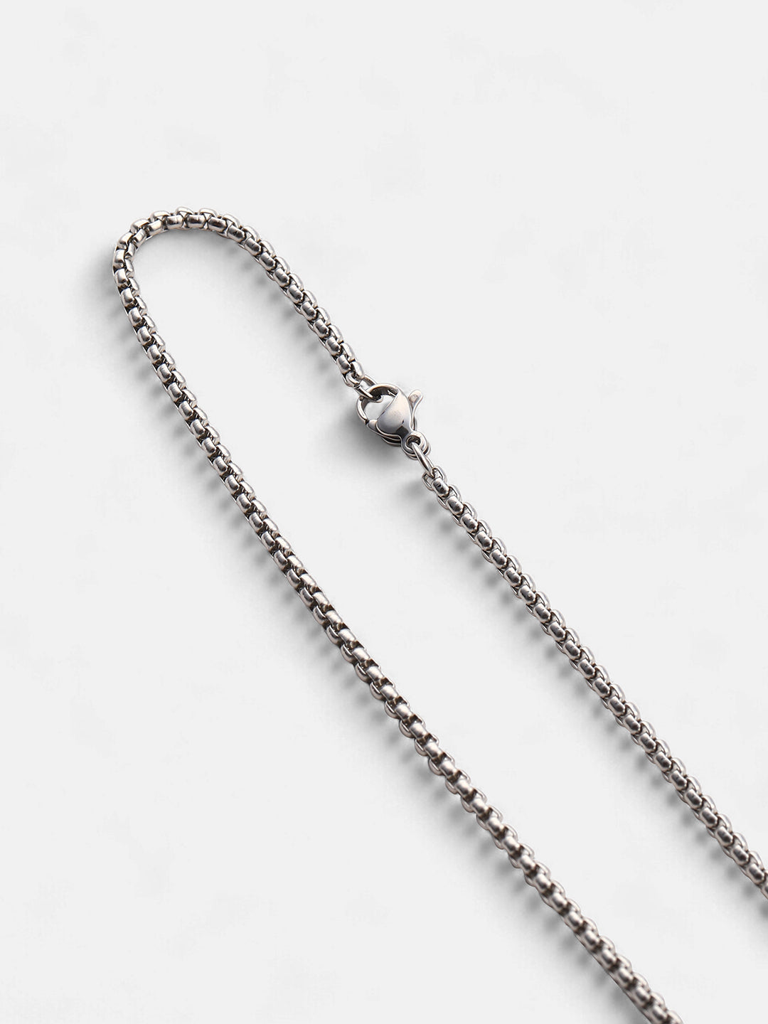The Croc-Plate Pendant Necklace