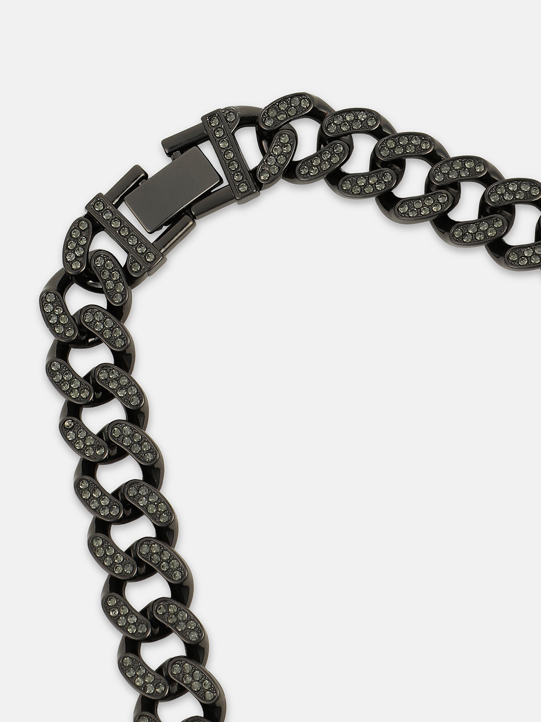The Bijou Chain Necklace - Midnight Black