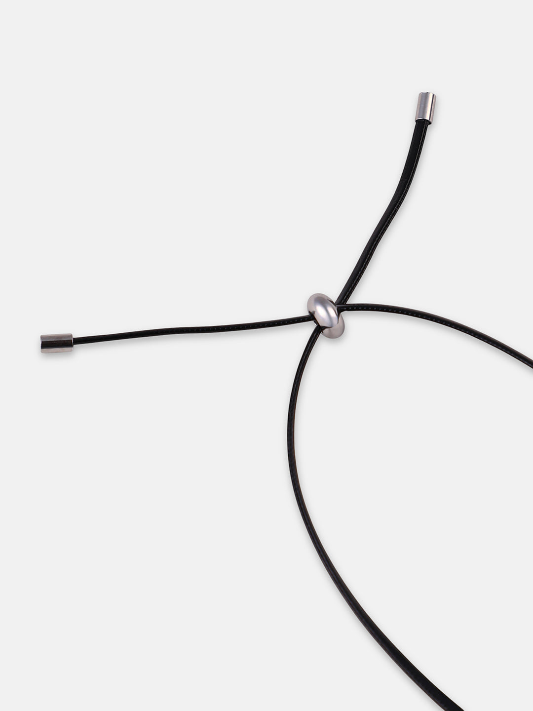 The Dallas Pendant Necklace Metallic Silver