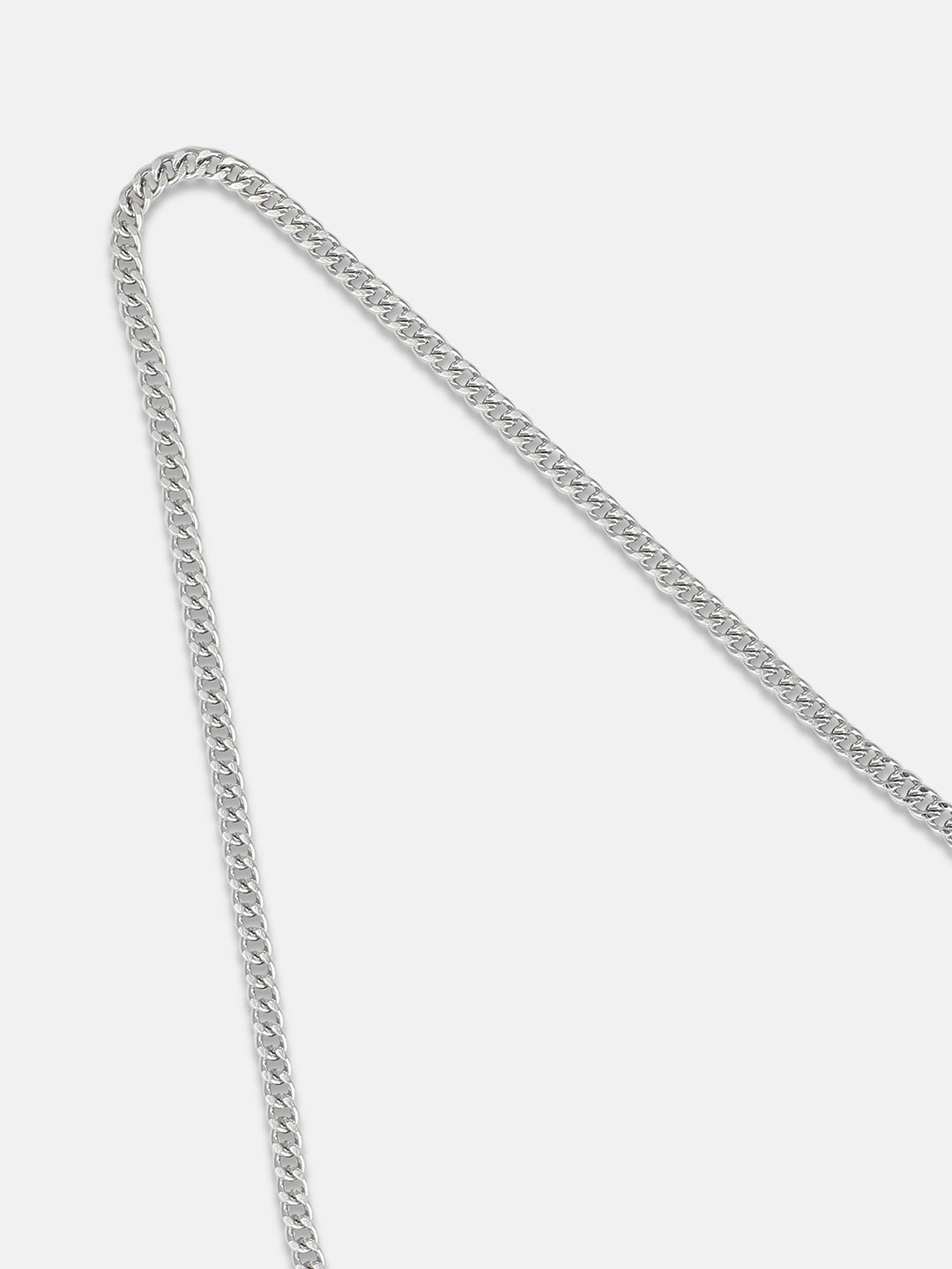 Men's Lion Pendant Necklace - Silver
