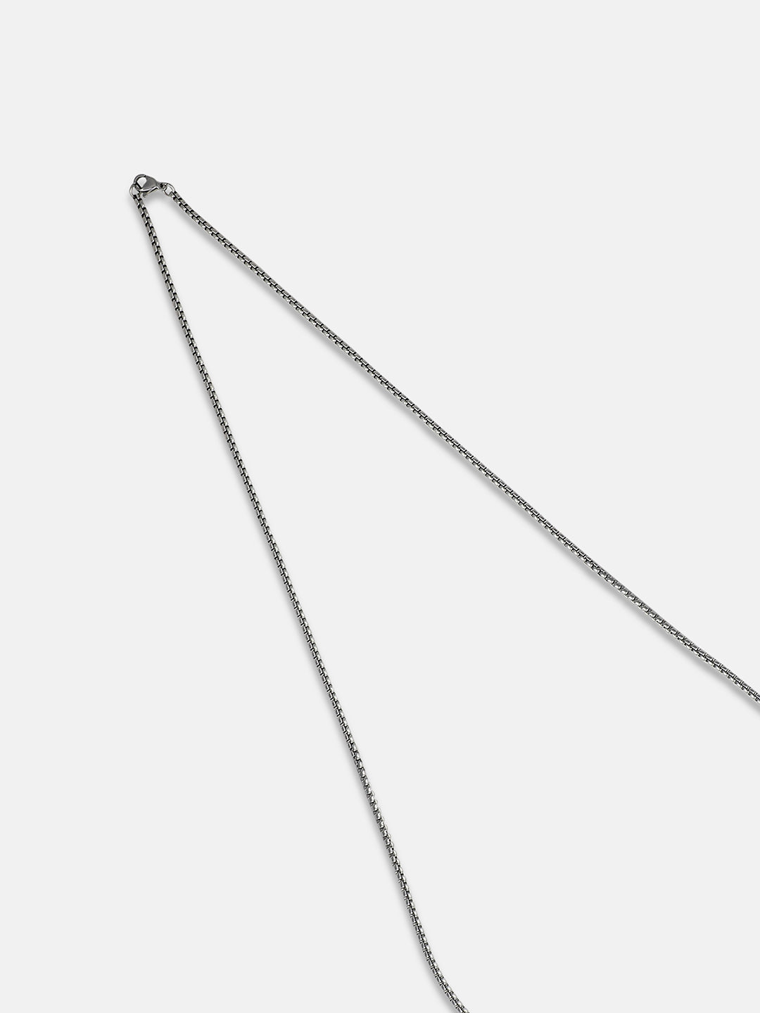 Men's Bullet Pendant Necklace - Silver