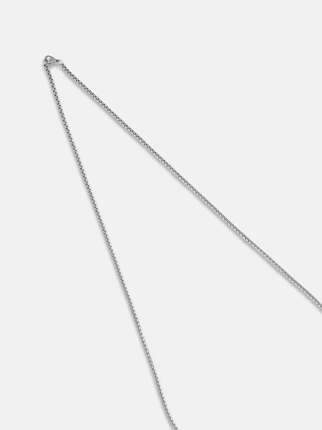 Men's V For Vendetta Pendant Necklace - Silver