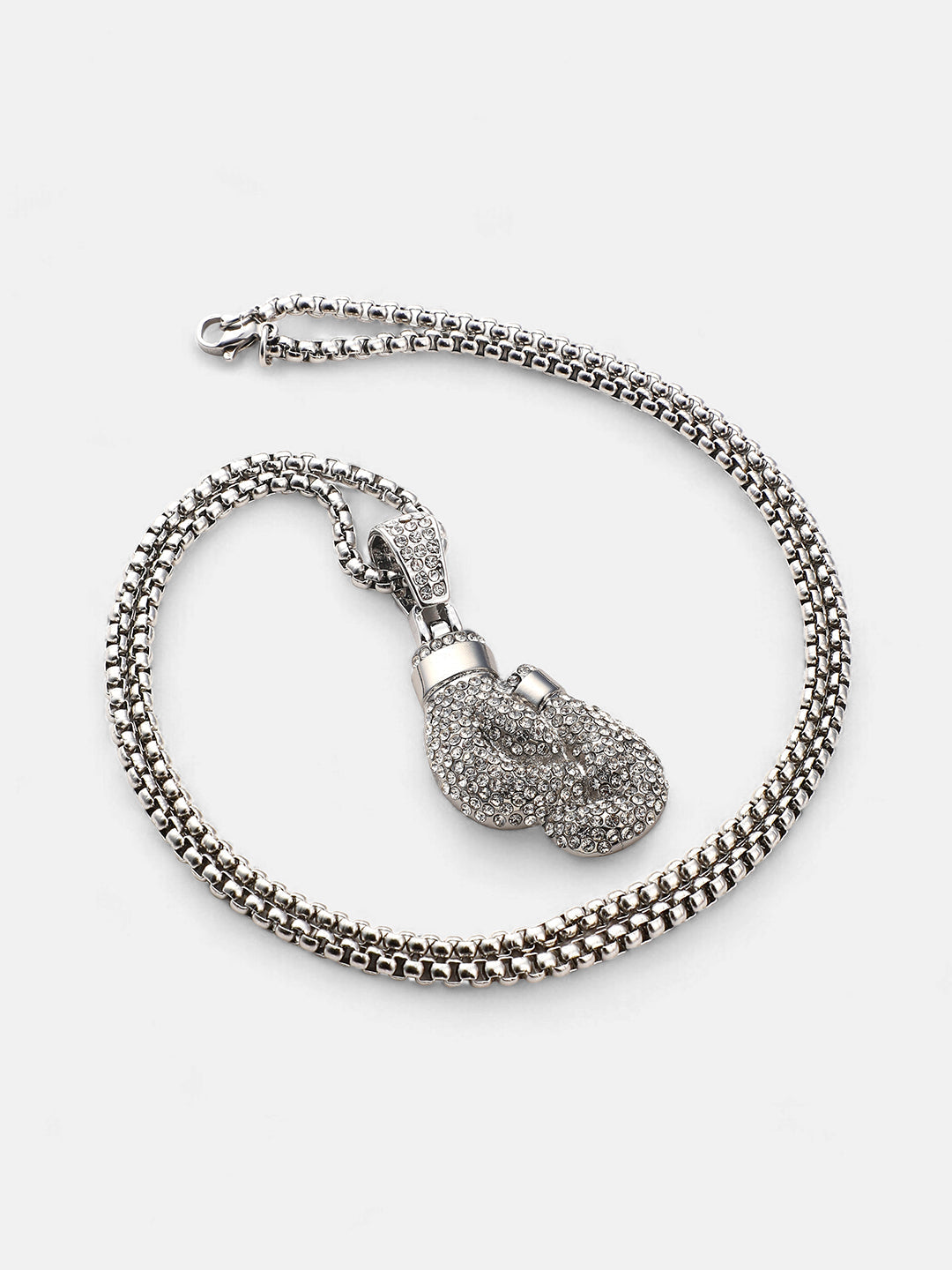 The Boxing Glove Pendant Necklace