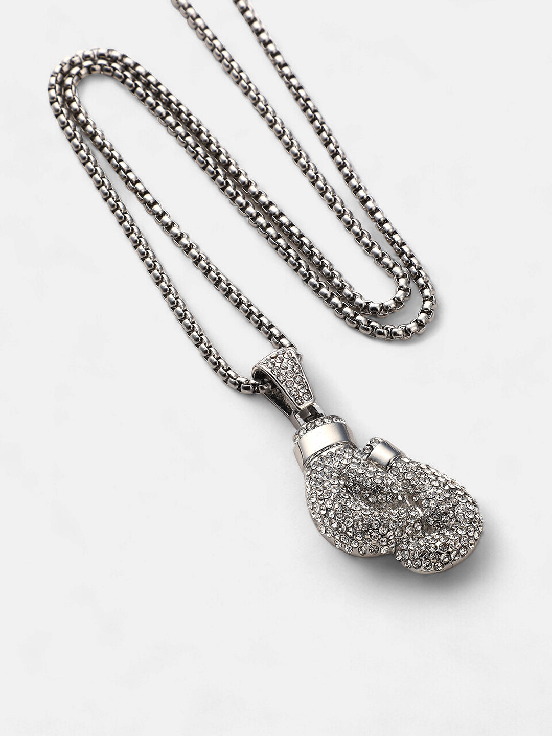 The Boxing Glove Pendant Necklace