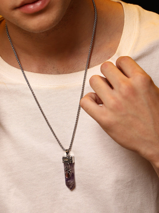 The Flora Crystal Pendant Necklace