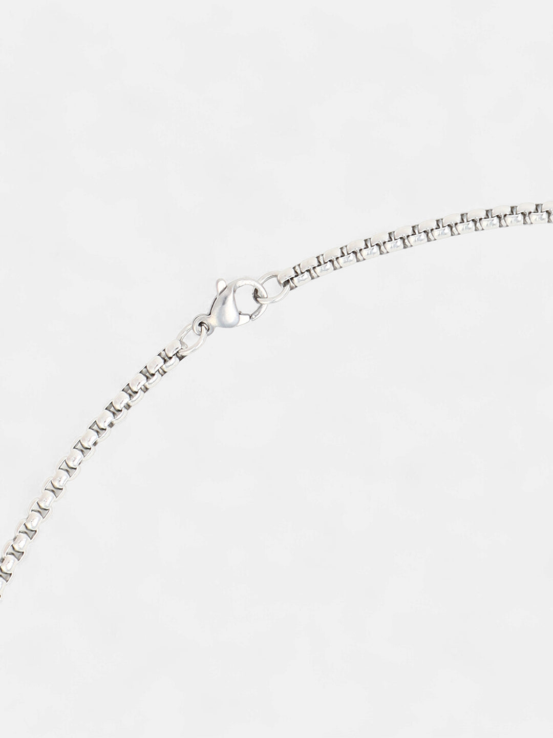The Imperial Crucifix Pendant Necklace - Metallic Silver