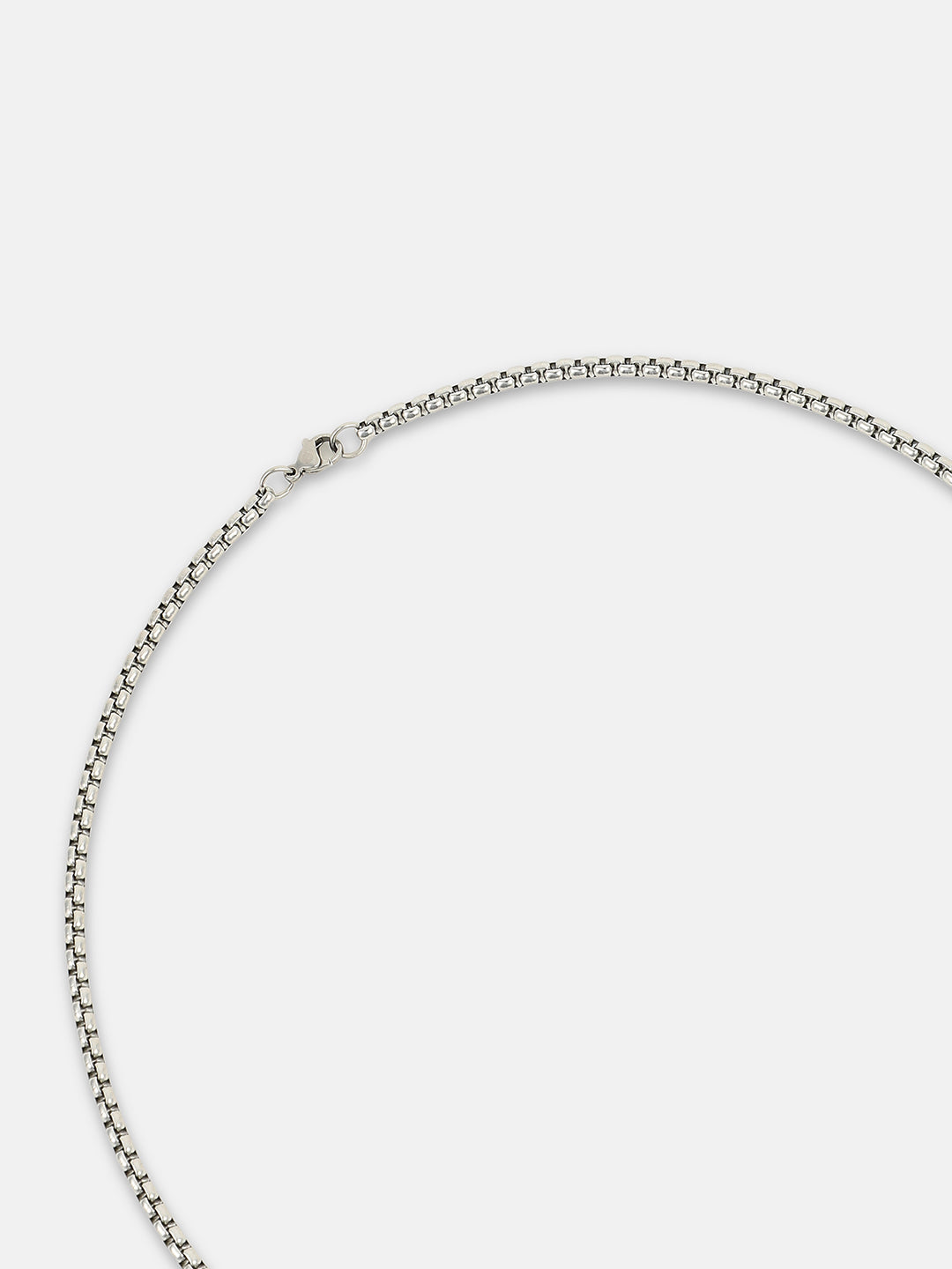 The Wolf Pendant Necklace - Metallic Silver