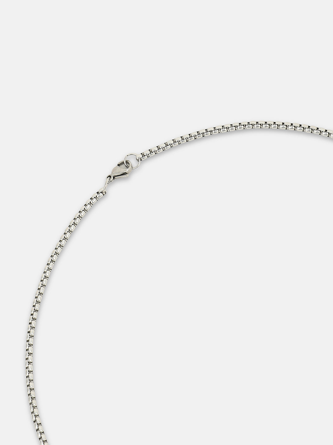 The Trinity Pendant Necklace - Metallic Silver