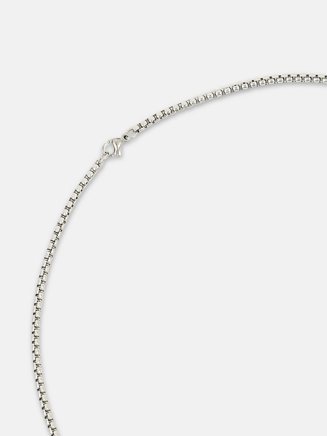 The Triad Pendant Necklace - Metallic Silver