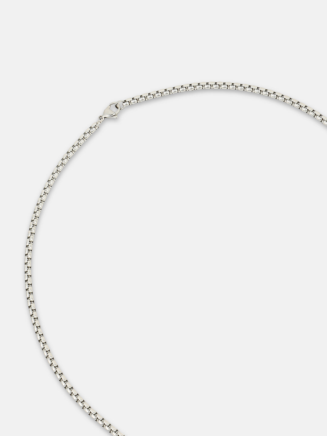 The Slayer Pendant Necklace - Metallic Silver