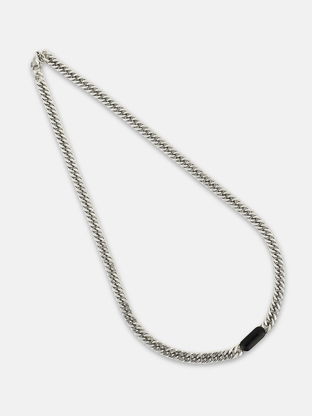 The Dainty Pendant Necklace - Metallic Silver