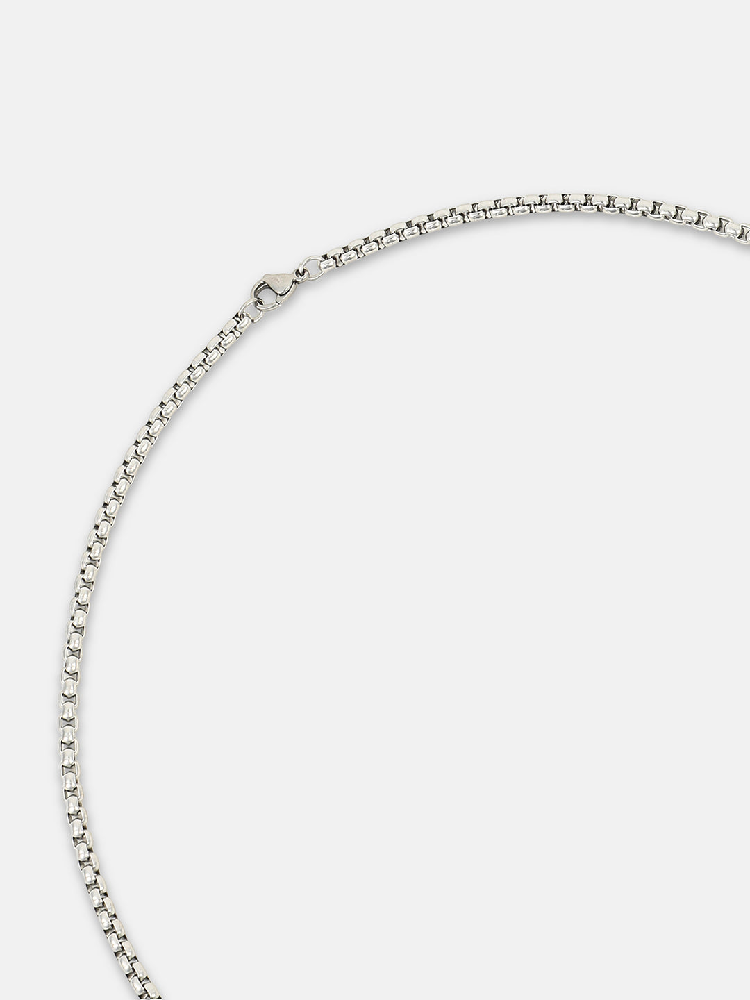 The Astranaut Pendant Necklace - Metallic Silver