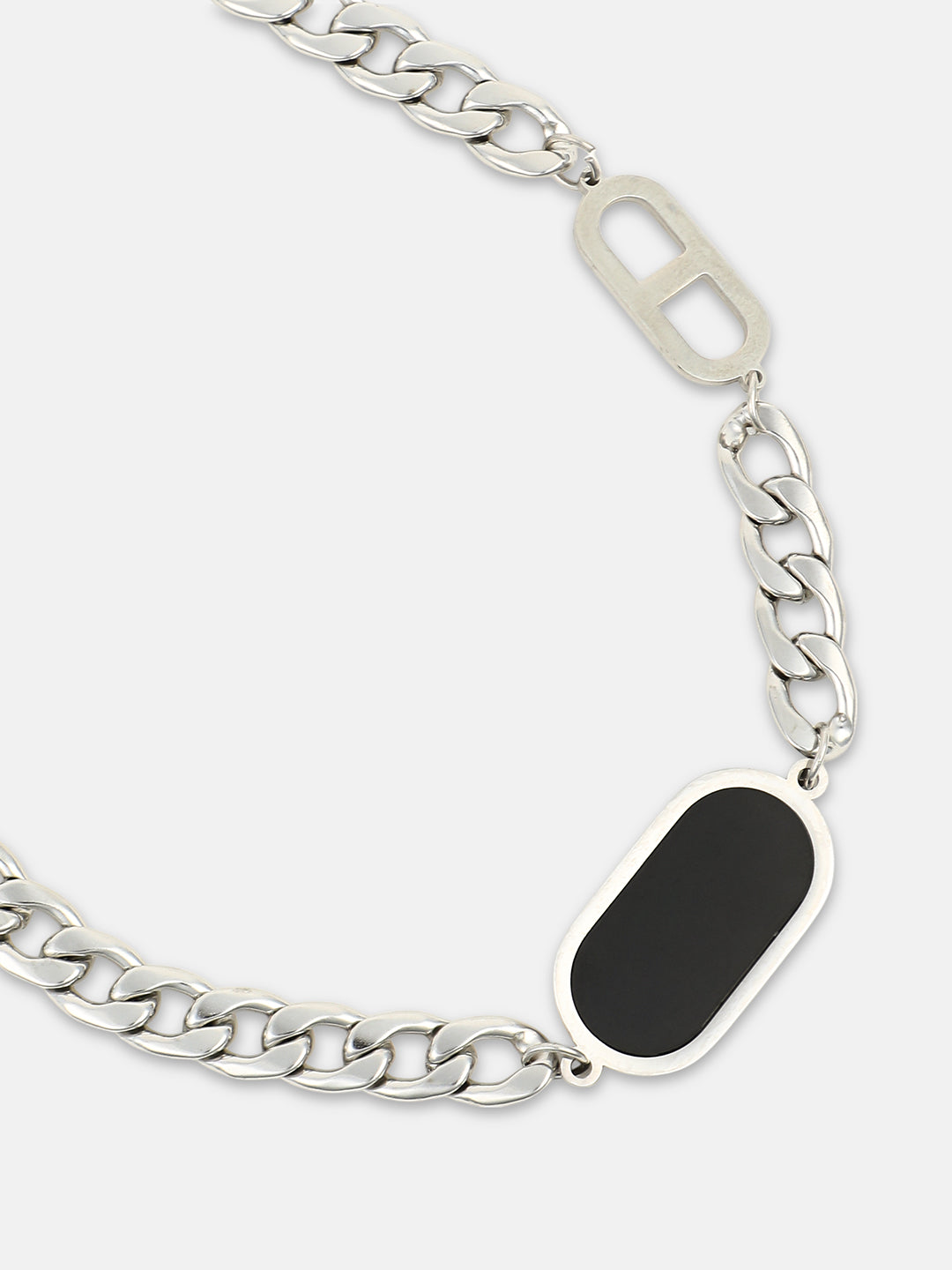 The Intera Chain Necklace - Metallic Silver