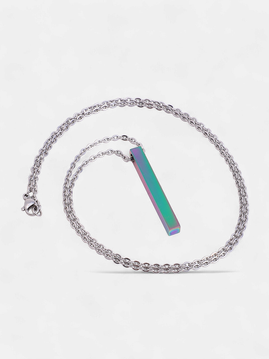 The Monolith Pendant Necklace - Sea Green