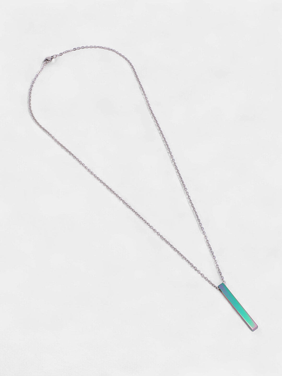 The Monolith Pendant Necklace - Sea Green