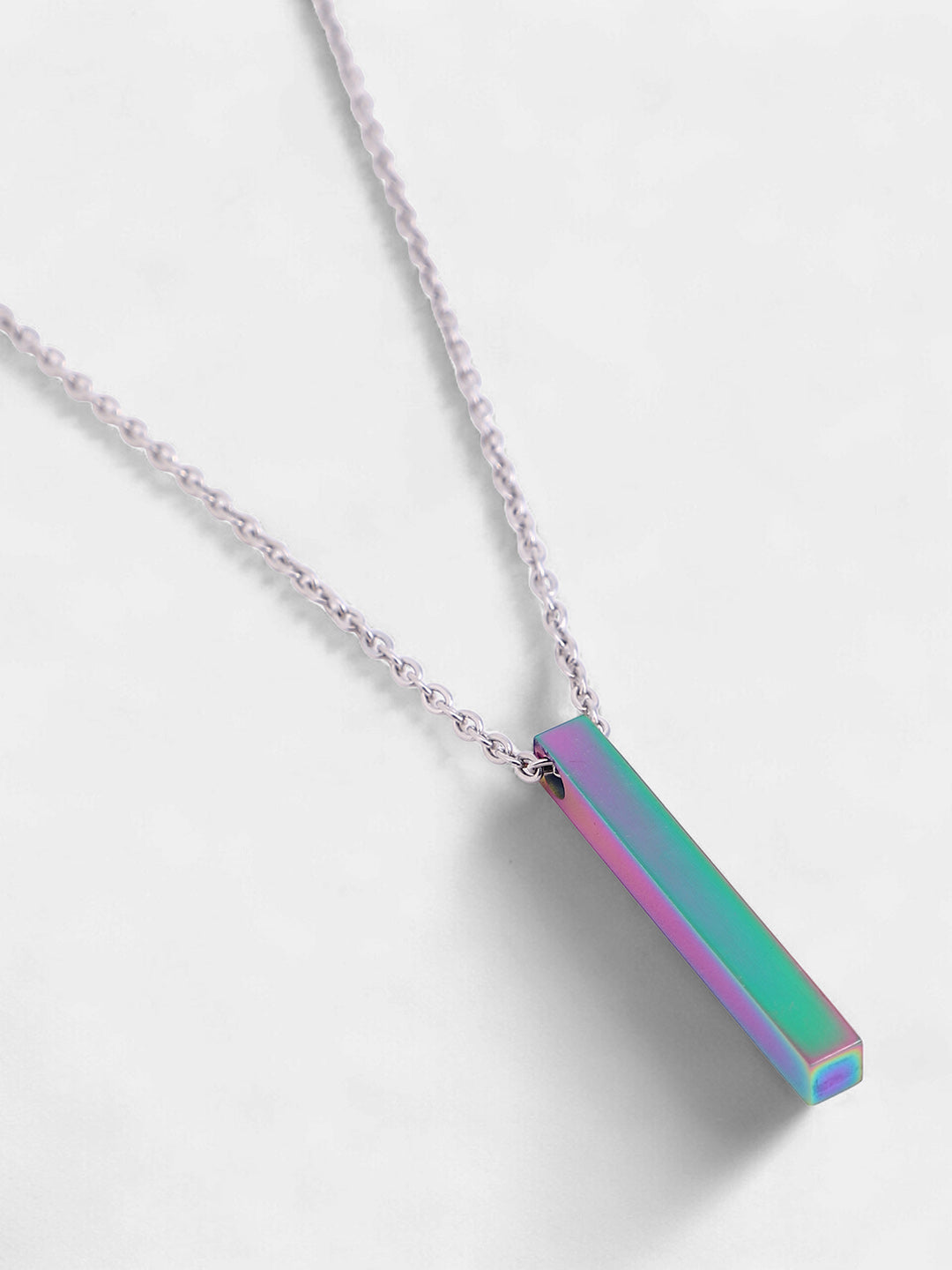 The Monolith Pendant Necklace - Sea Green