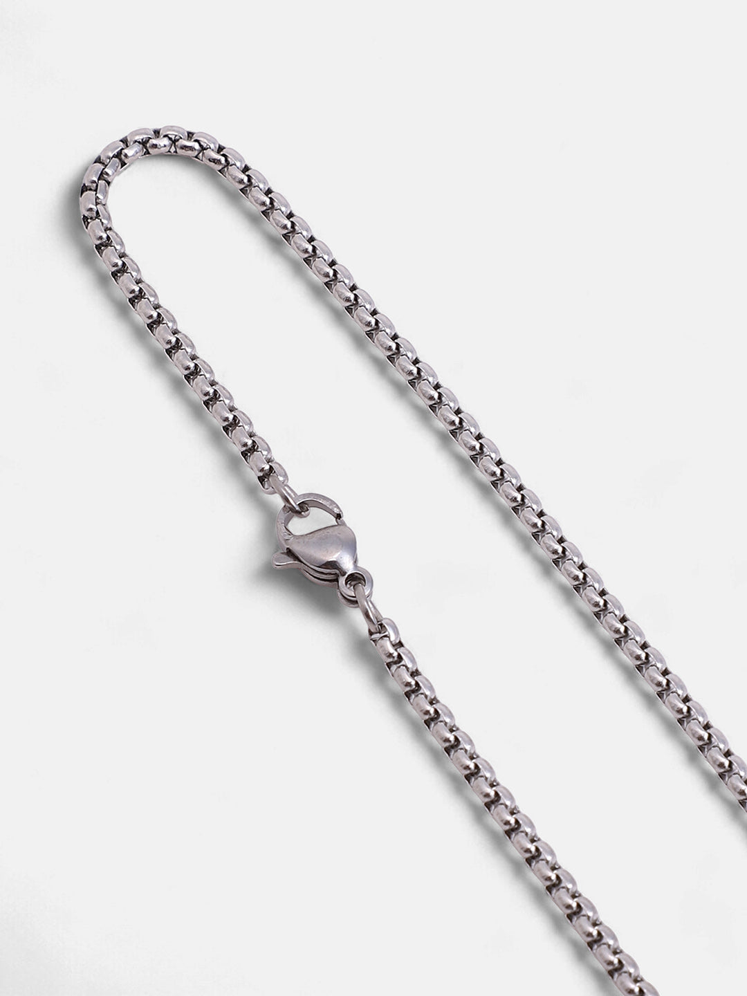 The Acoustic Pendant Necklace - Metallic Silver