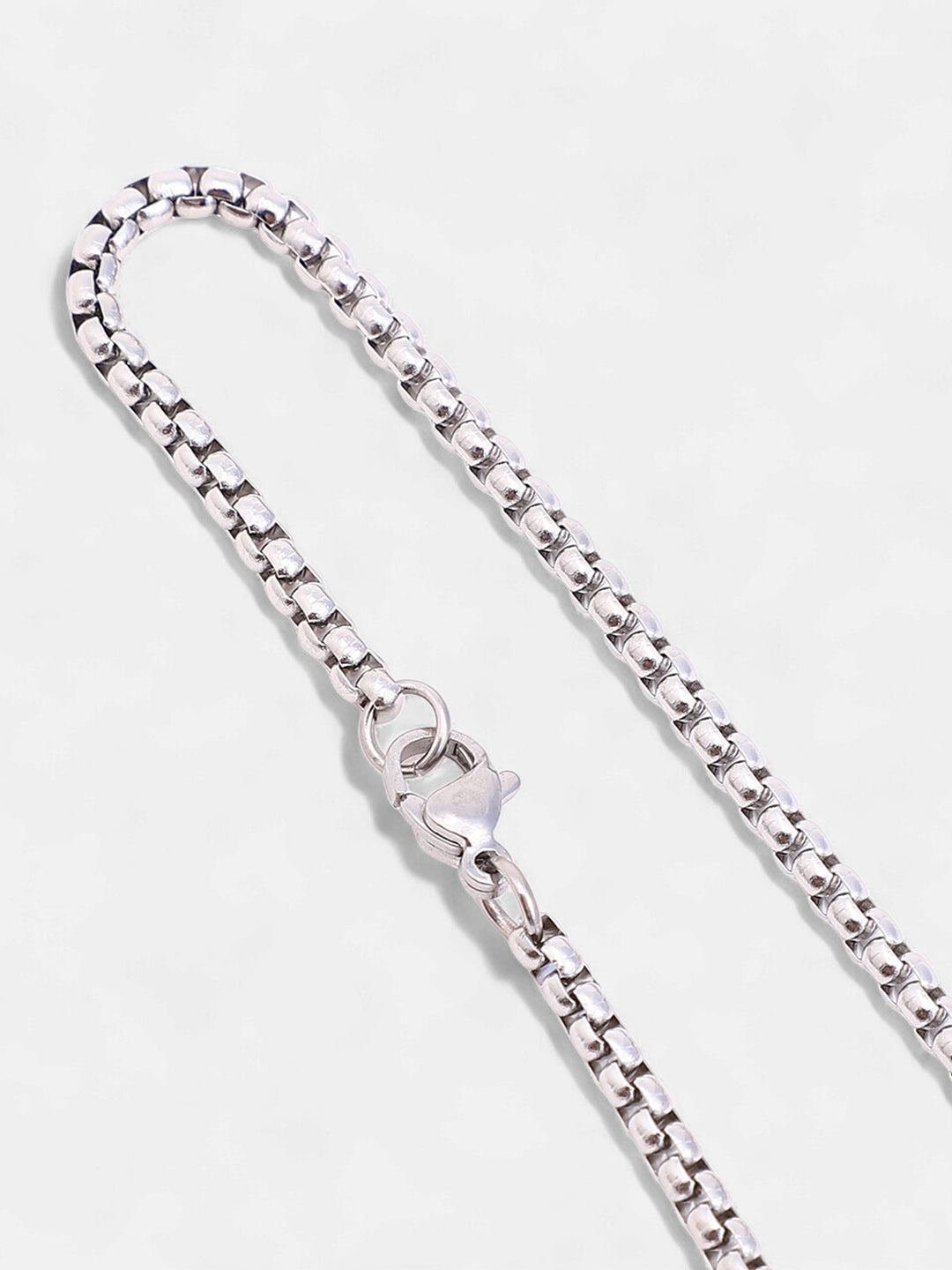 The Celestrial-Cross Pendant Necklace - Metallic Silver