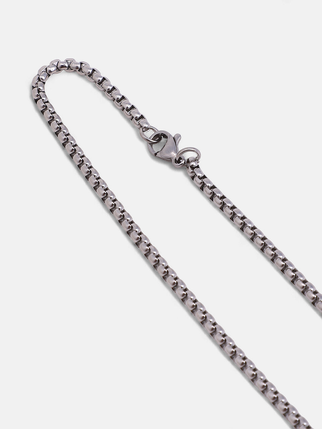 The Eagle-Blade Pendant Necklace - Metallic Silver