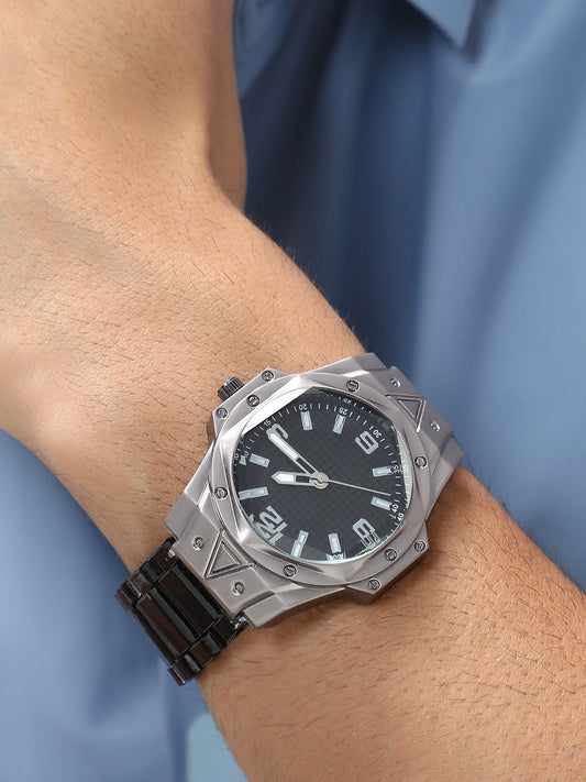 The Torque Driftor Round Watch - Midnight Black