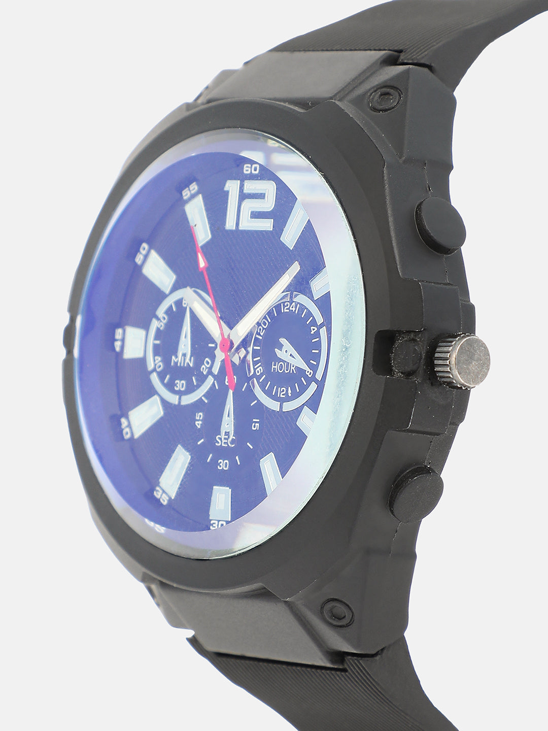 The Aetheris Round Watch - Onyx Black