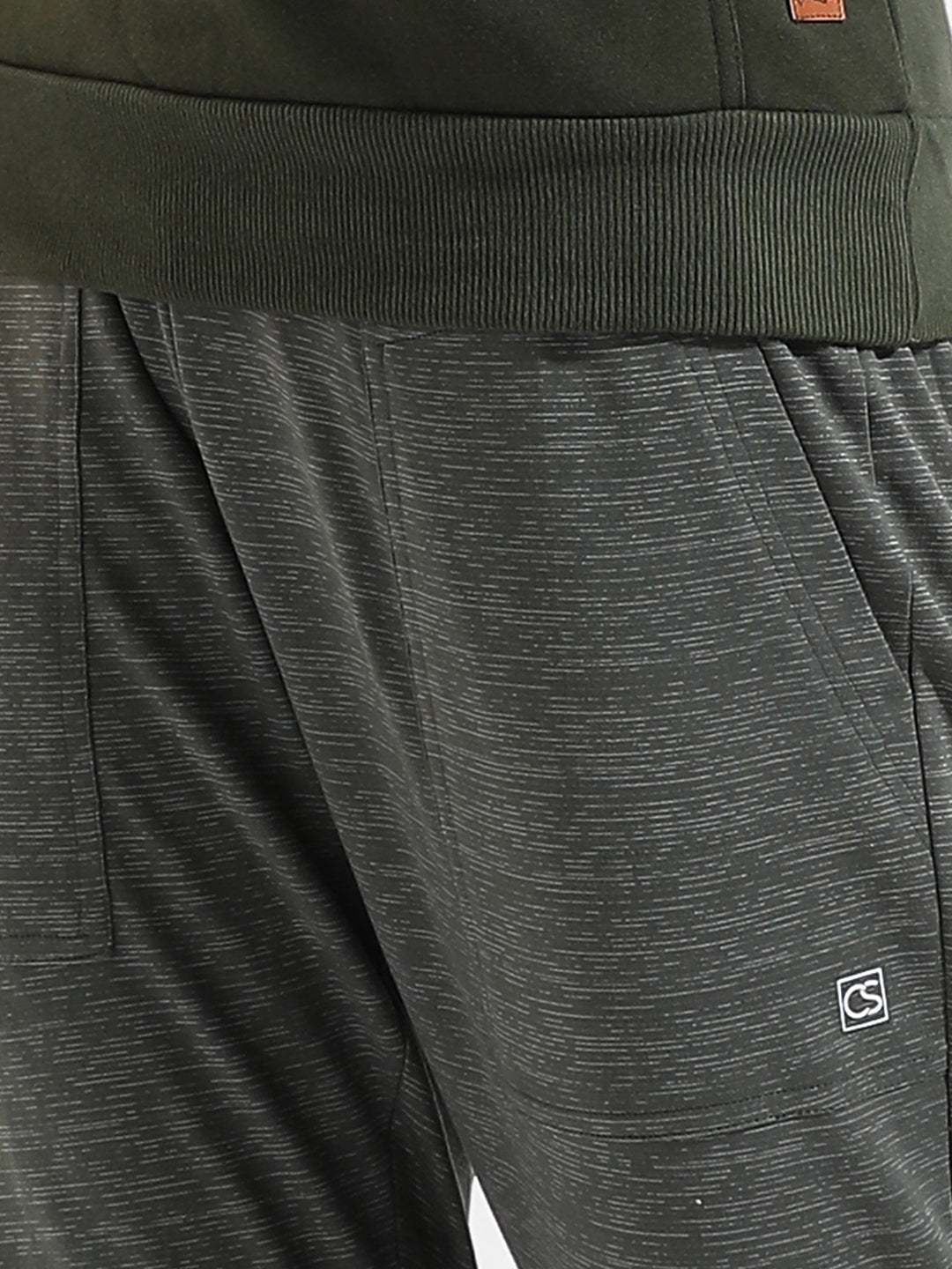 COTTON TEXTURED REGULAR FIT TRACKSUIT FOR CASUAL WEAR