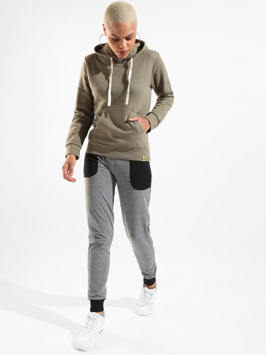Cotton Solid Regular Fit Tracksuit For Casual Wear
