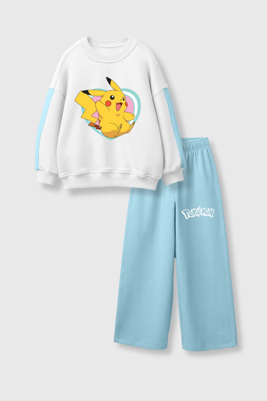 Pikachu Heart Flared Co-Ord Set Nap Chief