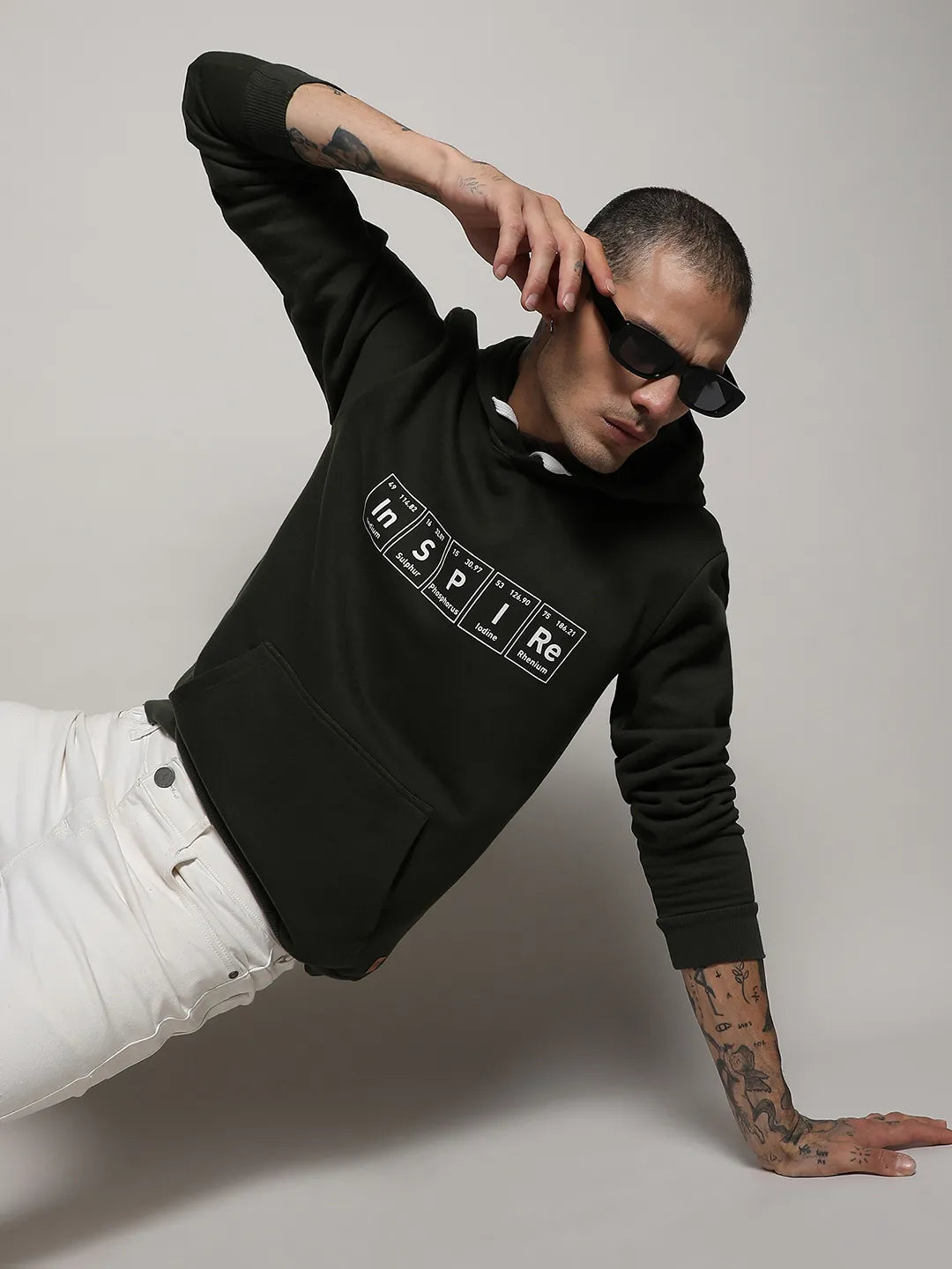 Inspire Hoodie With Kangaroo Pocket