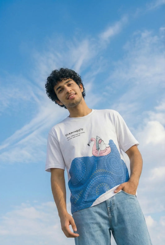 Lost At Sea By Van Gogh Oversized T-Shirt