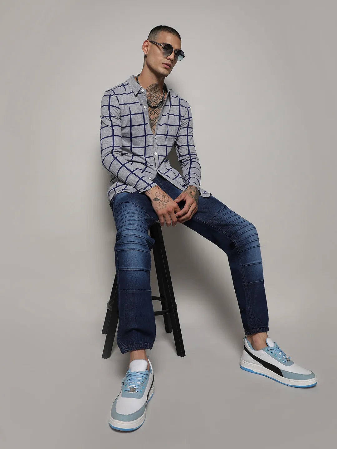 Graph Check Shirt