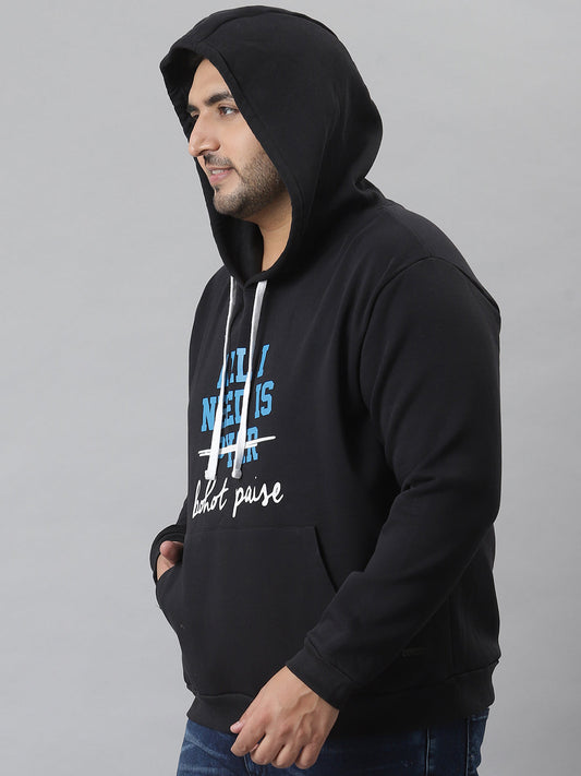 Printed Hooded Sweatshirt