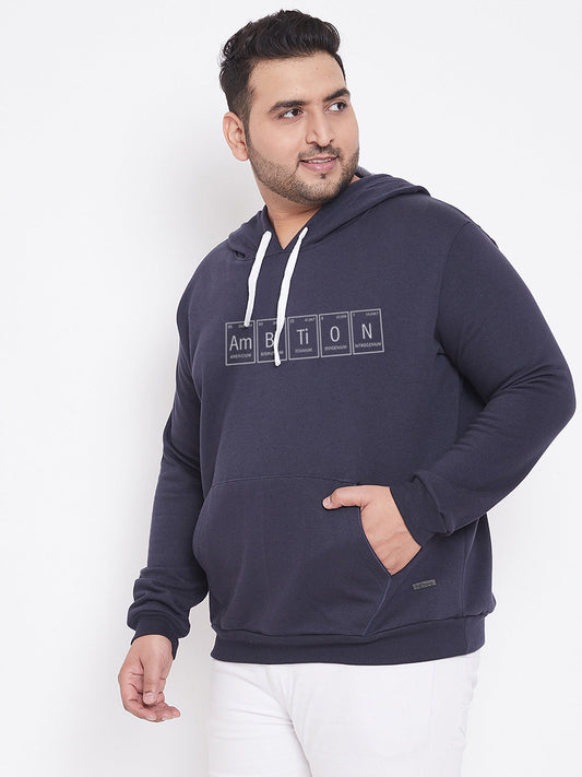 Solid Stylish Casual Winter Hooded Sweatshirt