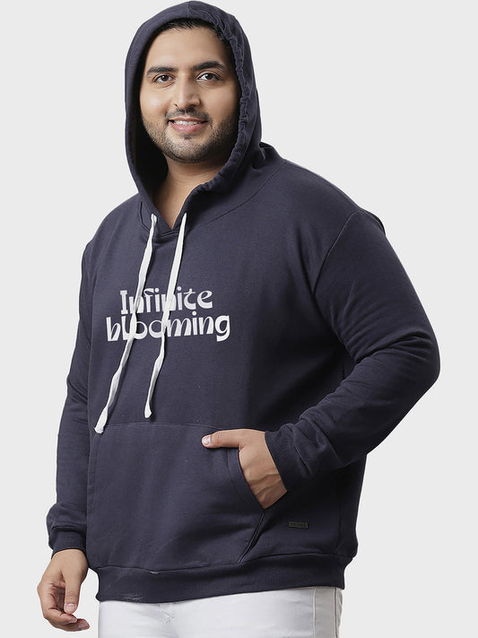 Solid Stylish Casual Winter Hooded Sweatshirt