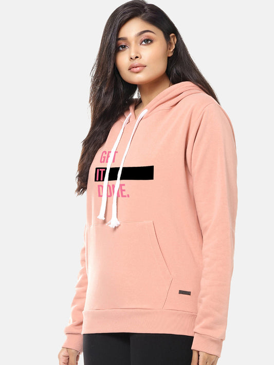 Baby Pink Hooded Sweatshirt