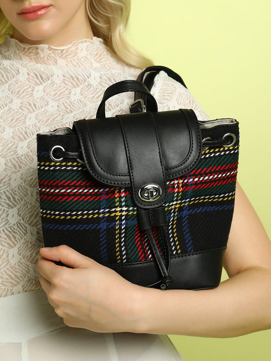 The Tartan Mini Backpack - Multicolour
