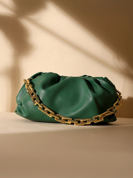 The Soirã©E Pouch Shoulder Bag - Castleton Green