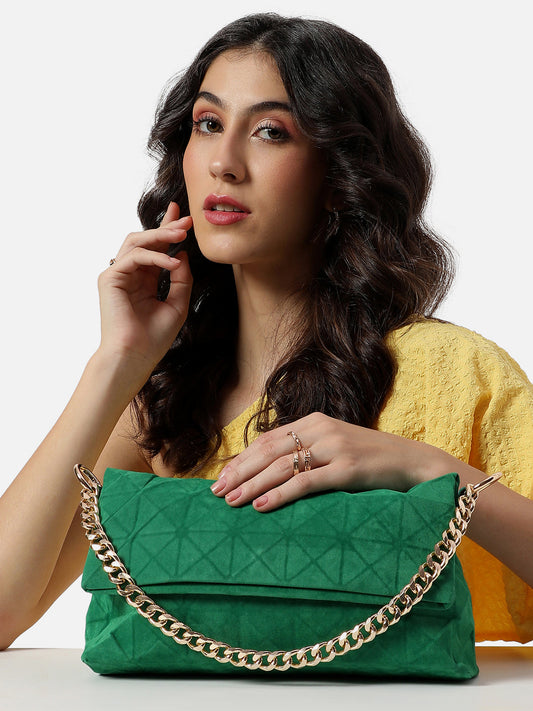 Jade Jewel Green Handbag