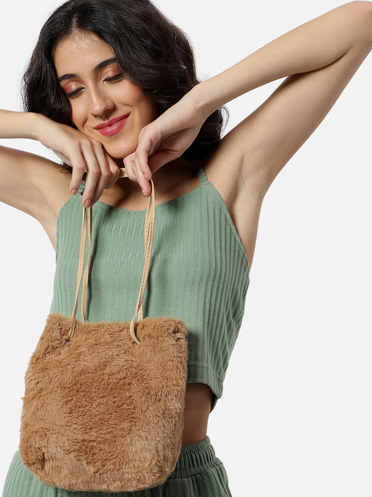 Ecru Elegance Beige Tote Bag