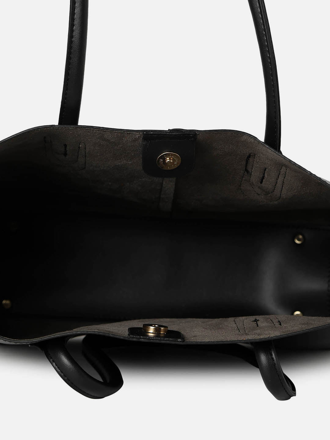 Dark Dynamite Black Tote Bag With Pouch Set