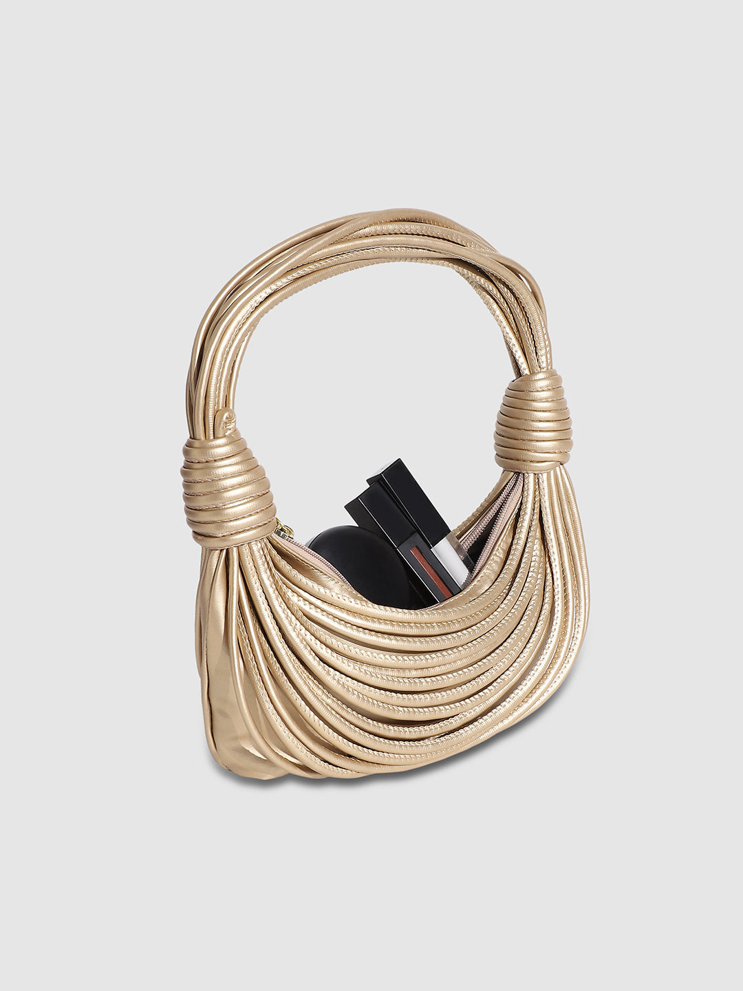 Wire Handbag - Gold