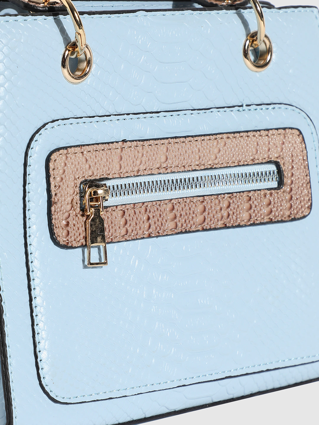 Croc Mini Handbag - Blue