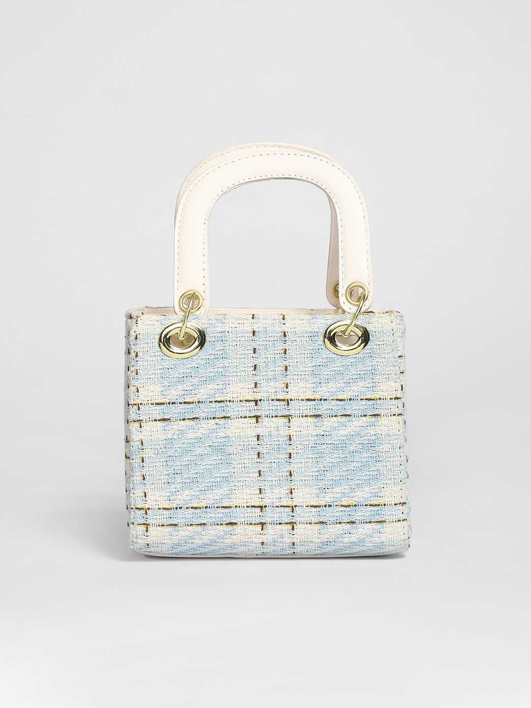 Tweed Pearl Hand Bag