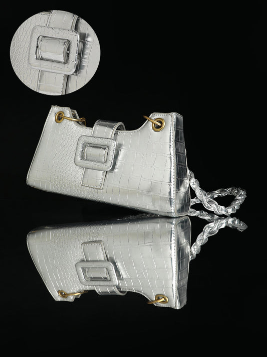 The Scale Buckle Shoulder Bag