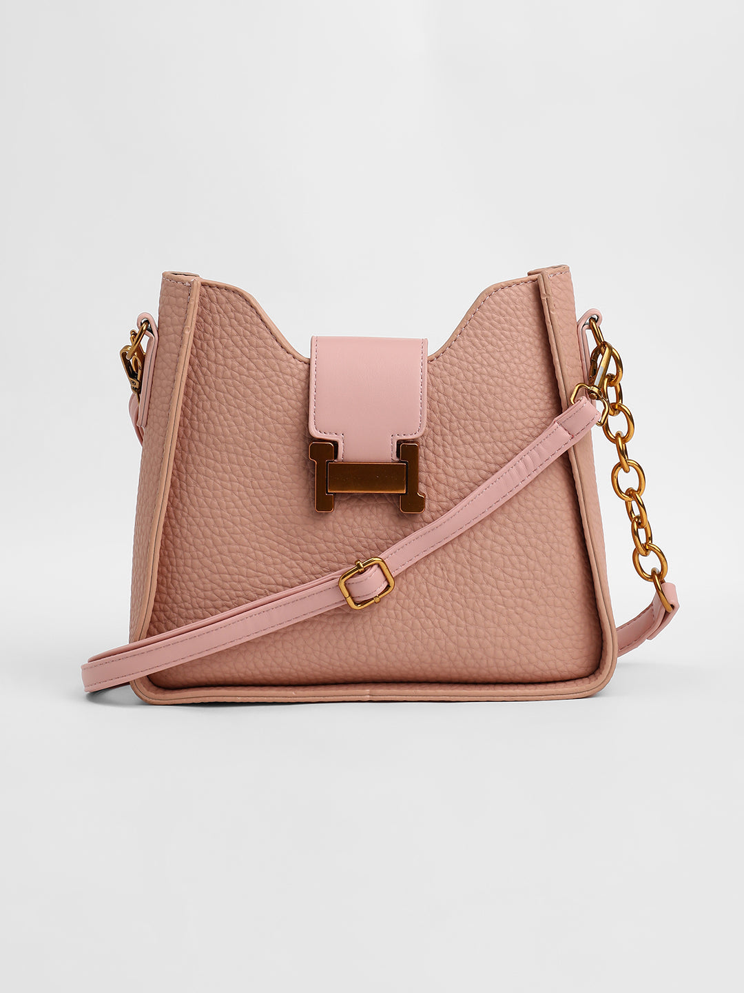 The Monogram Small Shoulder Bag - Baby Pink
