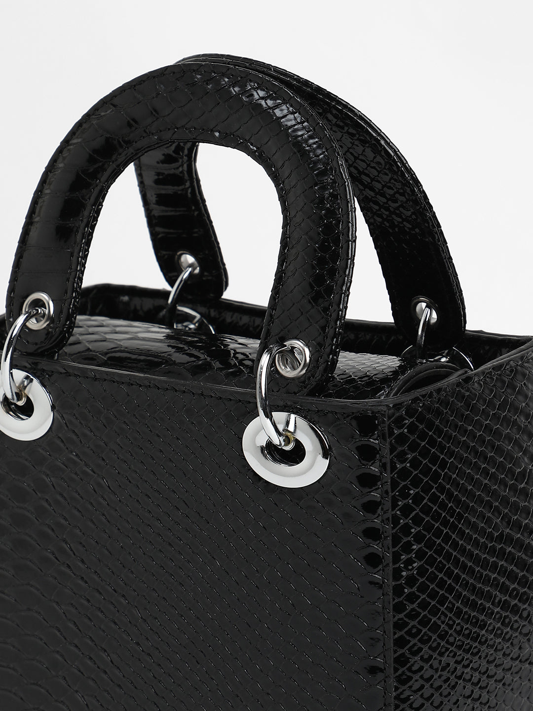 The Femina Hand Bag - Midnight Black