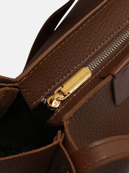 The Circadian Tote Bag - Mocha Brown