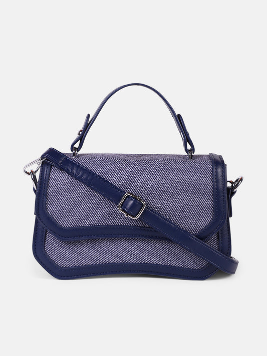 The Avenue Hand Bag - Indigo Blue
