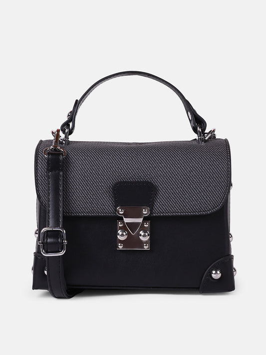 The Trunk Hand Bag - Onyx Black