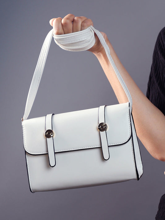 The Street Sling Bag - Cream White
